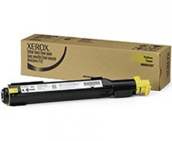 Toner Xerox 7232 006R01271 Amarelo Original WORKCENTRE 7232 7132 7242 8000 páginas