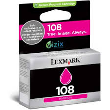 Cartucho Lexmark 108 14N0340 Magenta Original S308 S408 S409 S608 4,4