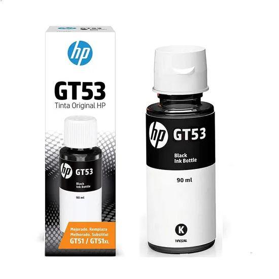 Garrafa de Tinta HP GT53 1VV22AL Preto Original DESKJET GT 5822 INK TANK 416 SMART TANK 517 519 5