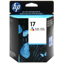 Cartucho HP 17 C6625A Colorido Original 825 840 841 15 ml