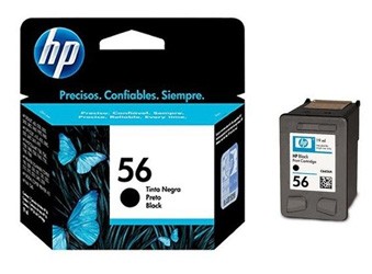 Cartucho HP 56 C6656AL Preto Original 450 5150 5550 7660 19 ml