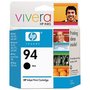 Cartucho HP 94 C8765WB Preto Original 460 5740 6520 6540 7850 8750 11