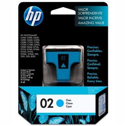 Cartucho HP 02 C8771WL Ciano Original 3110 3210 3310 4 ml