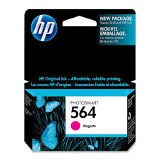 Cartucho HP 564 CB319WL Magenta Original C309G C309A D5445 3 ml