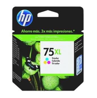 Cartucho HP 75XL CB338WB Colorido Original D4260 J5780 C4280 17 ml