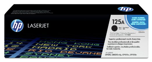 Toner HP CB540A Preto Original CP1215 CP1515 CM1312 2.200 páginas