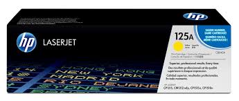 Toner HP CB542A Amarelo Original CP1215 CP1515 CM1312 1.400 páginas