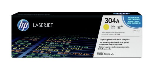 Toner HP 304A CC532A Amarelo Original CP2025N CP2025DN CM2320 2.800 p