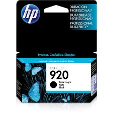 Cartucho HP 920 CD971AL Preto Original 6000 6500 6000DWN 10 ml