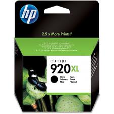 Cartucho HP 920XL CD975AL Preto Original 6000 6500 6000DWN 29 ml