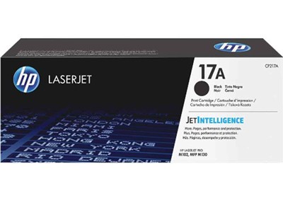 Toner HP 17A CF217A Preto Original M130A M102A M102W 1.600 páginas