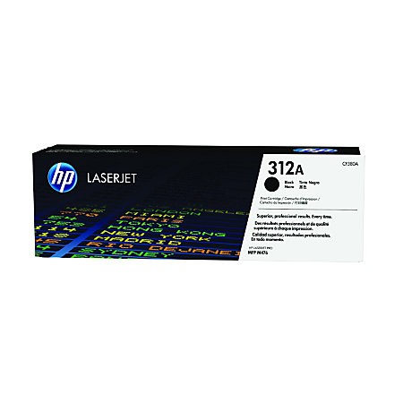 Toner HP 312A CF380A Preto Original 476NW 2.400 páginas