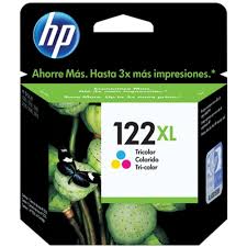 Cartucho HP 122XL CH564HB Colorido Original DESKJET 1000 F2050 7,5 ml