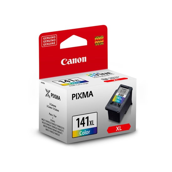 Cartucho Canon 141Xl CL-141XL Original PIXMA MX371 MG2110 MG3110 MG3210 GM4010 15 ml