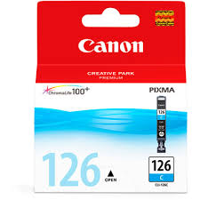 Cartucho Canon 126 CLI-126C Ciano Original IP4810 IX6510 MG5210 9 ml