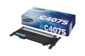 Toner Samsung CLT-C407S Original CLP-325 CLX-3185N CLP-320 1.000 pá