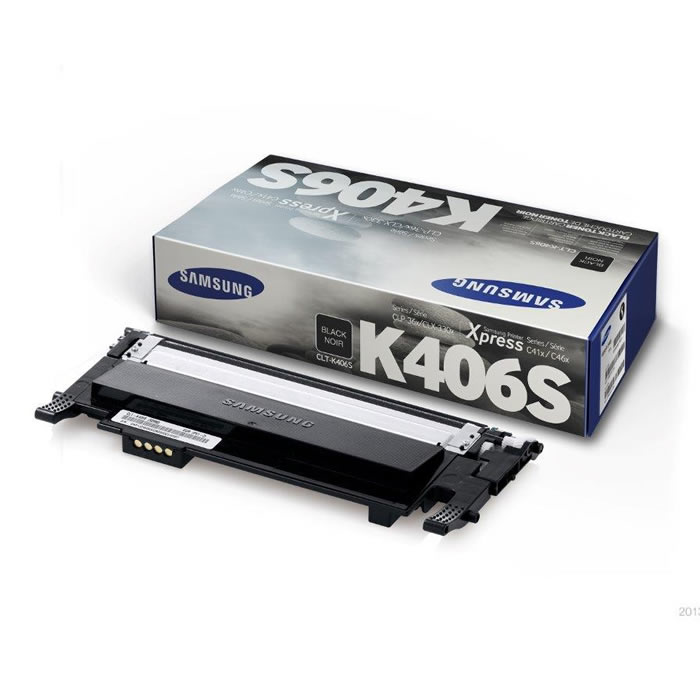 Toner Samsung 406 CLT-K406S Preto Original CLP-365W CLX-3305W 1.500 p