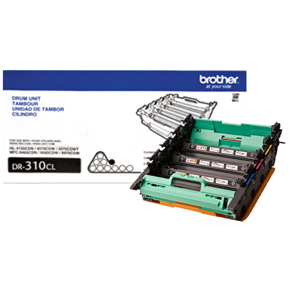Kit Fotocondutor Brother DR-310CL Preto Original HL-4150CDN HL-4570CD