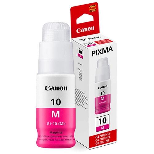 Garrafa de Tinta Canon 10 GI-10M Magenta Original MEGA TANK G6010 G7010 G5010 0 páginas