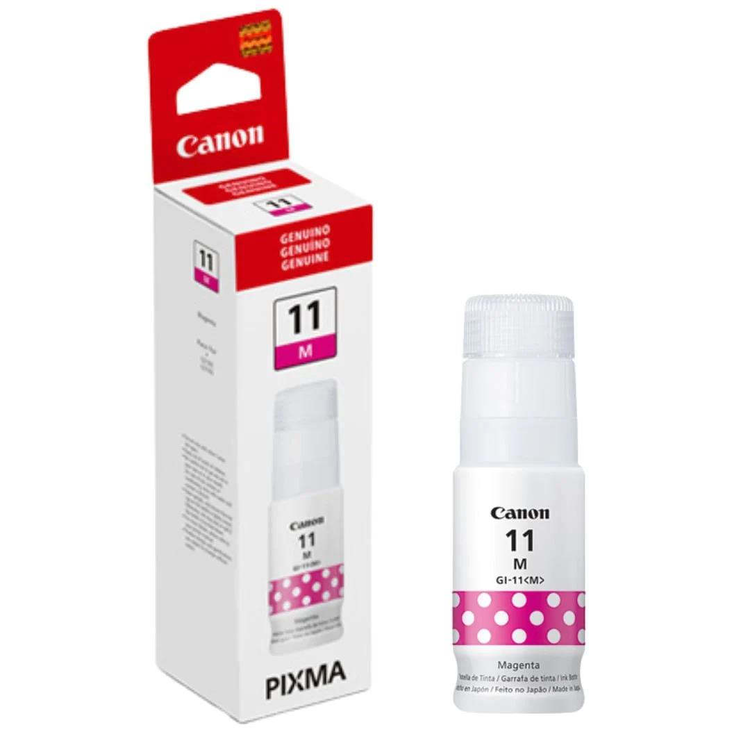 Garrafa de Tinta Canon 11 GI-11M Magenta Original G2160 G3160 0 páginas