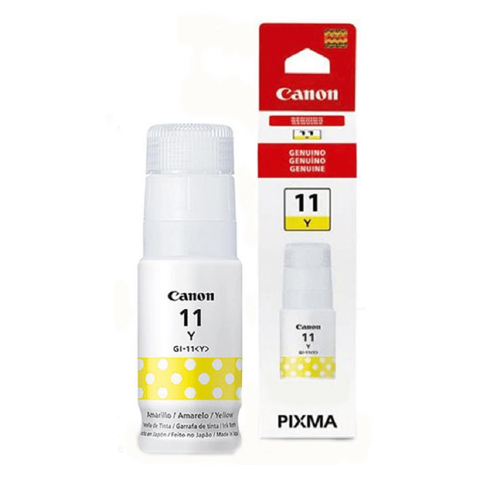 Garrafa de Tinta Canon 11 GI-11Y Amarelo Original G2160 G3160 0 páginas