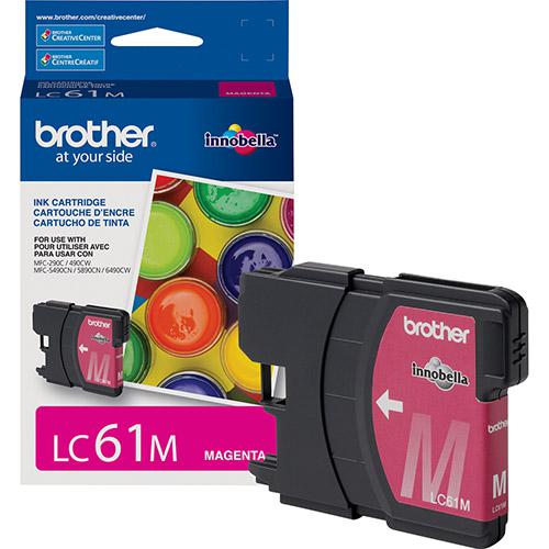 Cartucho Brother 61 LC61M Magenta Original DCP-165C DCP-385C DCP-585CW