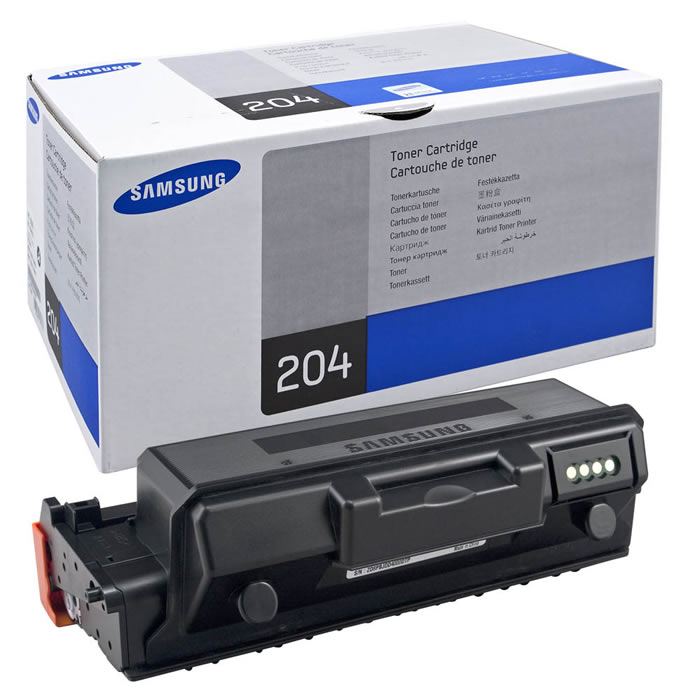 Toner Samsung 204S MLT-D204S Preto Original SL-M4025 SL-M3325 SL-M3375