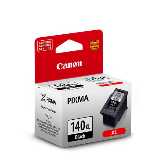 Cartucho Canon 140XL PG-140XL Original PIXMA MX371 MG2110 MG3110 MG3210 8 ml