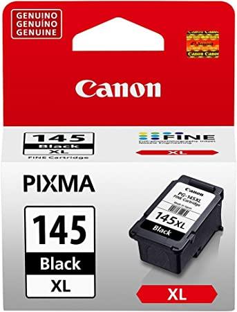Cartucho Canon 145XL PG-145XL Preto Original PIXMA MG2410 MG2910 TS3110 IP2810 MG2510 12 ml