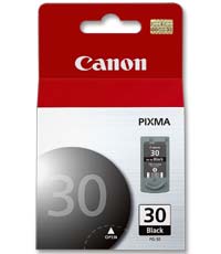 Cartucho Canon 30 PG-30 Preto Original IP1800 MP140 MP210 MP470 MX300 MX310 IP1900 IP190 MP-190 9 ml