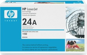 Toner HP 2624 Q2624A Preto Original 1150 2.500 páginas