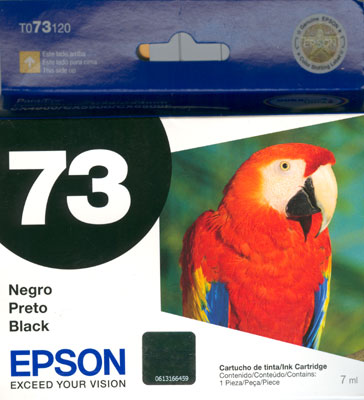 Cartucho Epson 73 T073120 Preto Original C79 C92 CX3900 5 ml