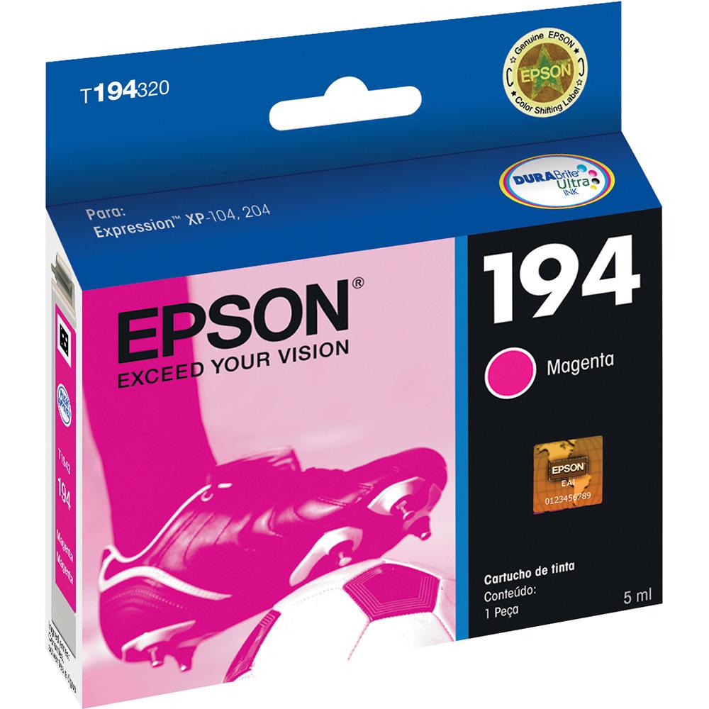 Cartucho Epson 194 T194320 Magenta Original XP-204 XP-214 3 ml