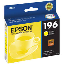Cartucho Epson 196 T196420 Amarelo Original XP-401 XP-214 4 ml
