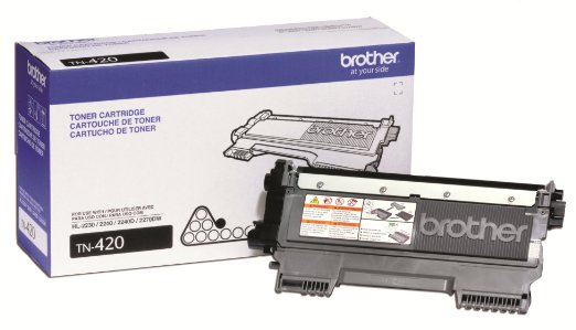 Toner Brother 420 TN-420 Preto Original HL-2240 HL-2240 1.200 páginas