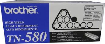 Toner Brother TN580 Preto Original DCP-8060 DCP-8065D HL5240 HL5250DN